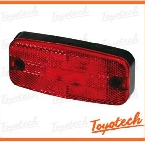 4 LED Side Lamp-110X50-24V-Red Universal